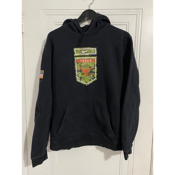 University of Texas Longhorns Nike Hoodie Sweatshirt Size Large - Picture 1 of 7
